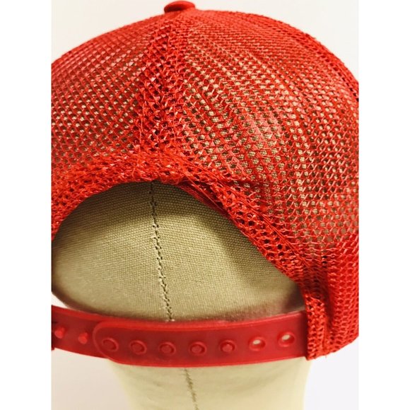 Vintage Reno Nevada Red Gold Cord Trucker Snapback Hat las vegas - Picture 4 of 7